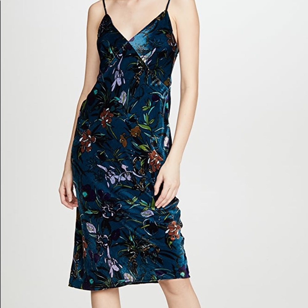 Olivia Von Halle Issa slip dress